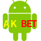 Aplicativo AK BET para Android