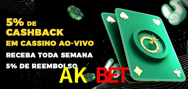 Promoções do cassino ao Vivo AK BET